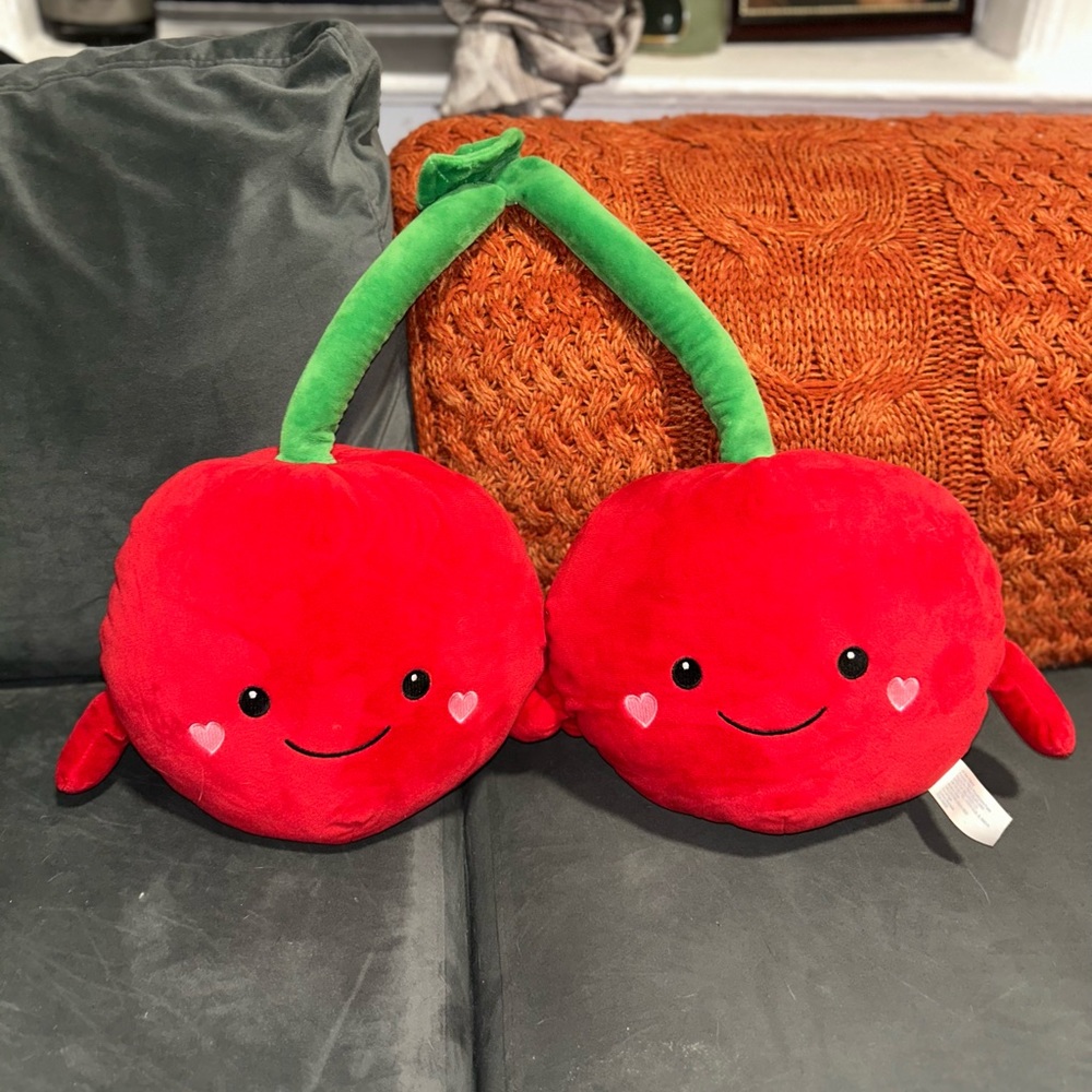 Squishmallows-Twin Cherries